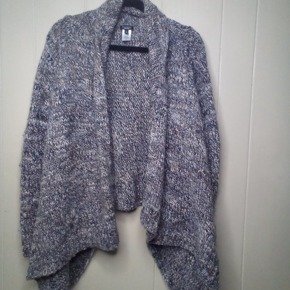 Talbots Cardigan Sweater S Open Front Long Sleeve Wool Blend - Picture 15 of 15